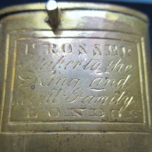 British 1827 Pattern Naval Flag Officers Sword with Andrea Ferrara Broadsword Blade 25